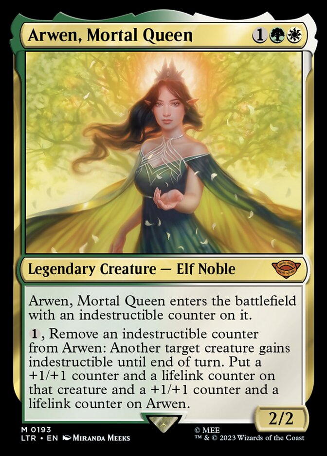 Arwen, Mortal Queen 193 (Universes Beyond: The Lord of the Rings: Tales of Middle-earth)  | Good Games Cannington