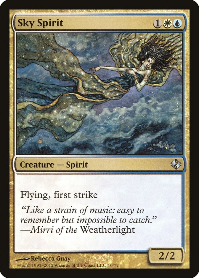 Sky Spirit [Duel Decks: Venser vs. Koth] | Good Games Cannington