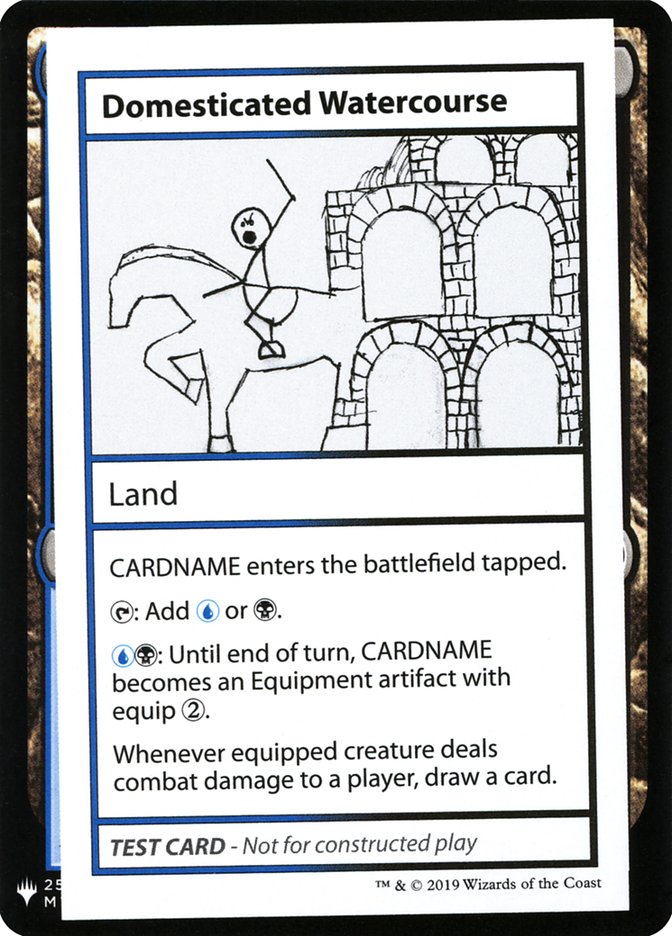Domesticated Watercourse [Mystery Booster Playtest Cards] | Good Games Cannington
