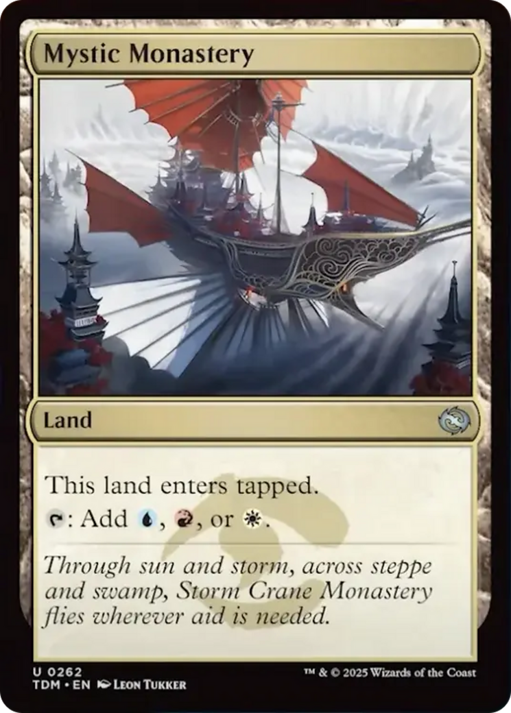 Mystic Monastery [Tarkir: Dragonstorm] | Good Games Cannington