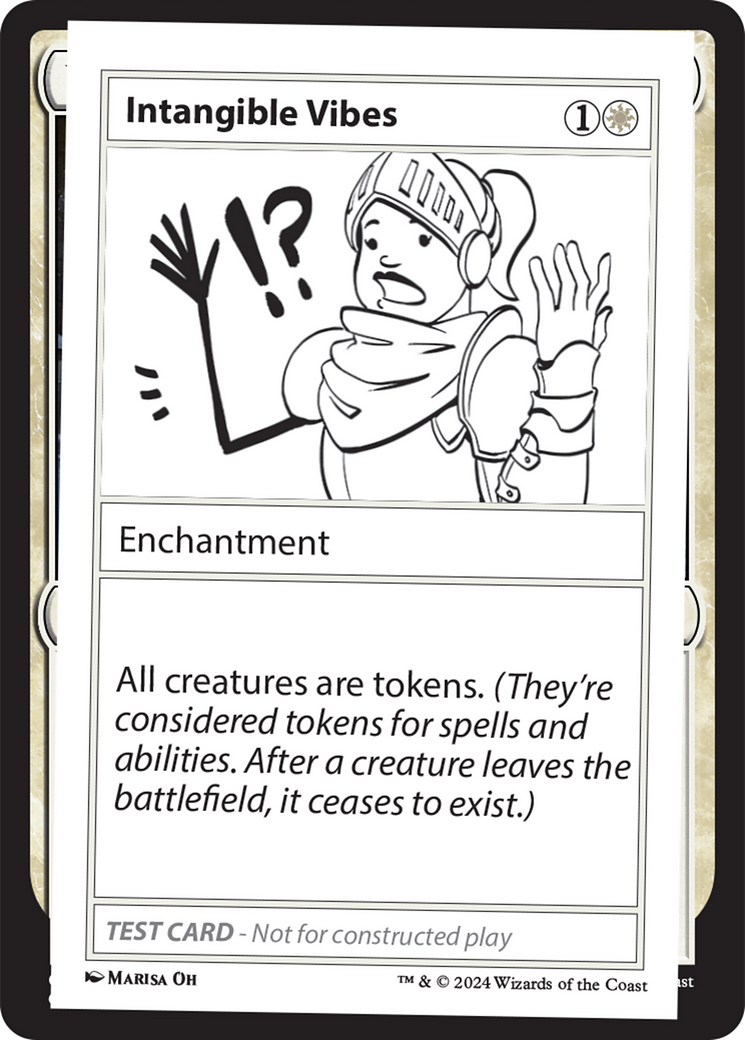 Intangible Vibes [Mystery Booster 2 Playtest Cards] | Good Games Cannington