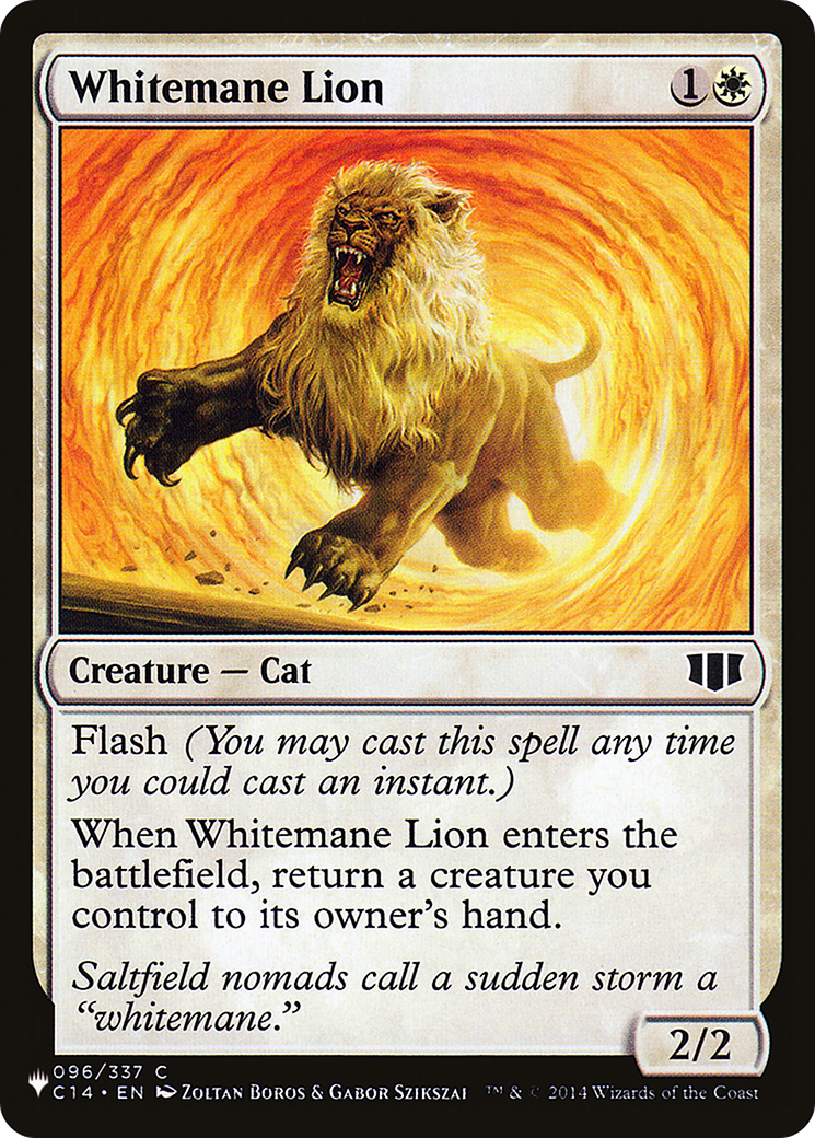 Whitemane Lion (PLC) [The List] | Good Games Cannington