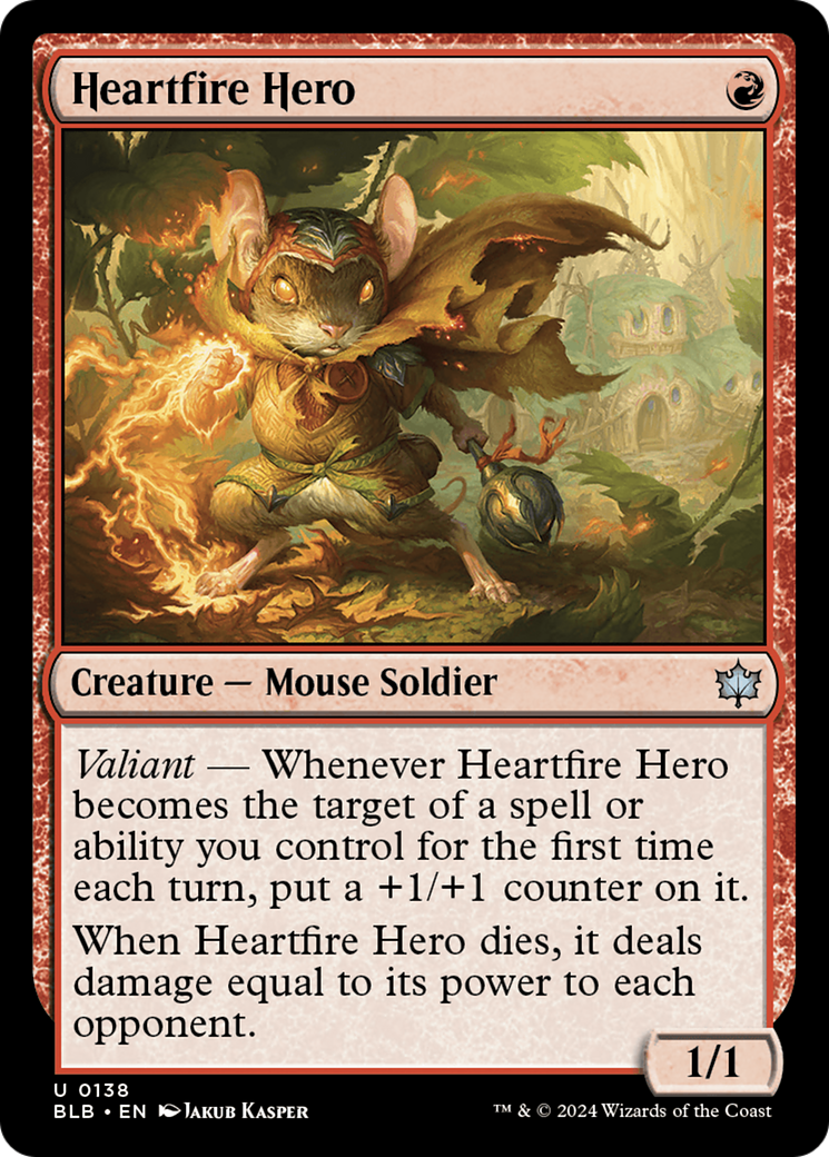 Heartfire Hero [Bloomburrow] | Good Games Cannington