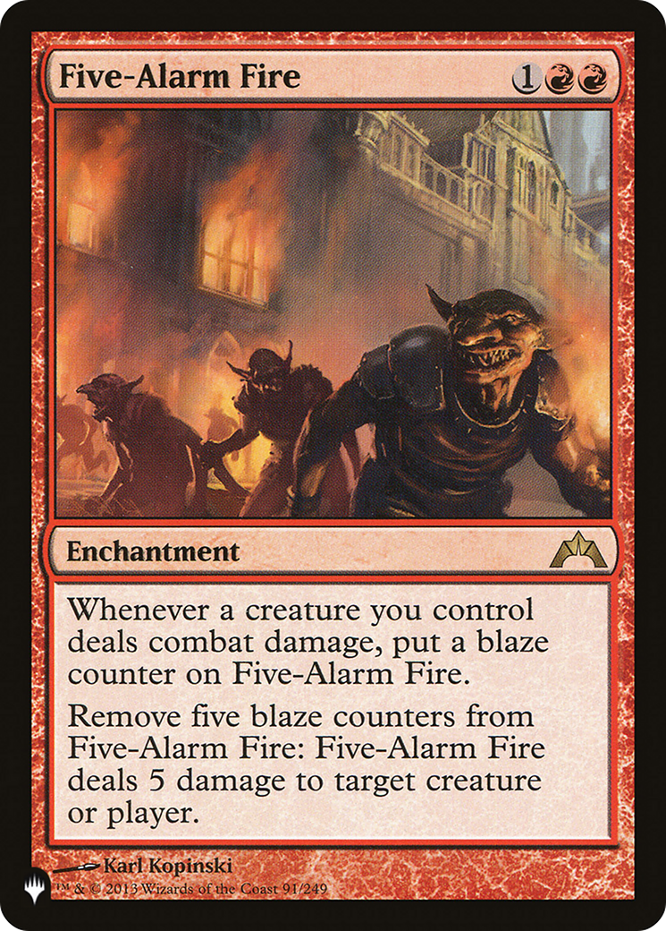 Five-Alarm Fire [The List] | Good Games Cannington