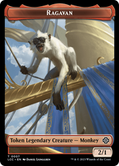 Ragavan // Treasure Double-Sided Token [The Lost Caverns of Ixalan Commander Tokens] | Good Games Cannington