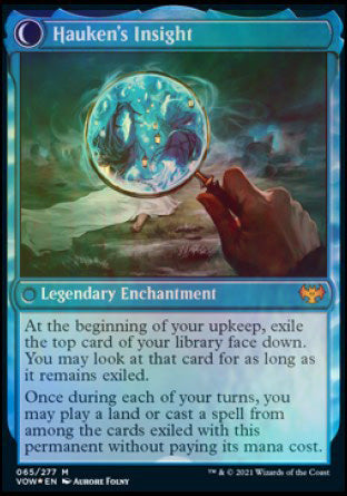 Jacob Hauken, Inspector // Hauken's Insight [Innistrad: Crimson Vow Prerelease Promos] | Good Games Cannington