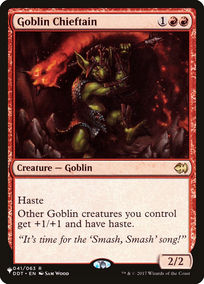 Goblin Chieftain [The List] | Good Games Cannington