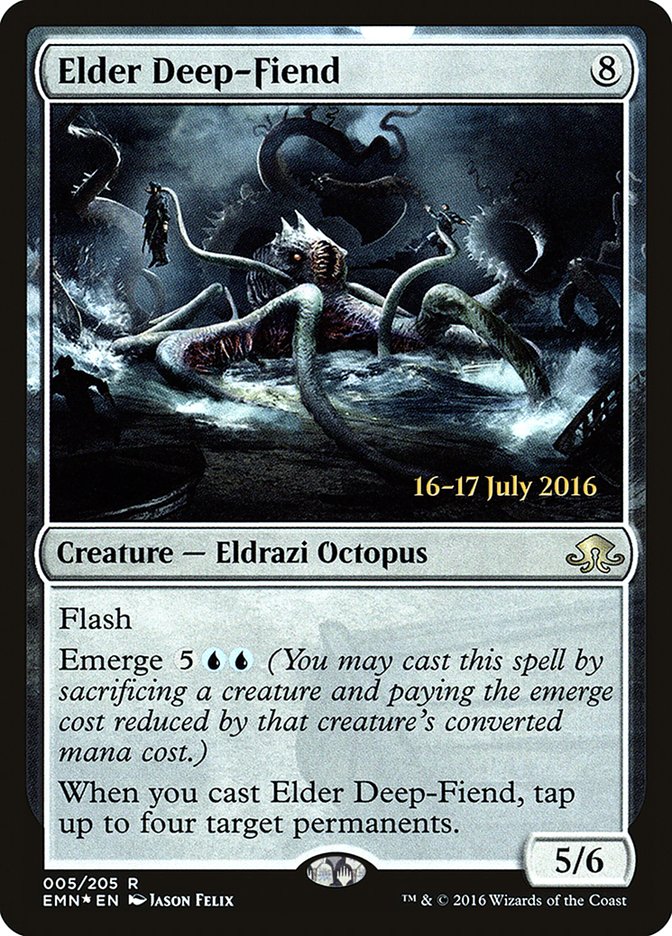 Elder Deep-Fiend [Eldritch Moon Prerelease Promos] | Good Games Cannington