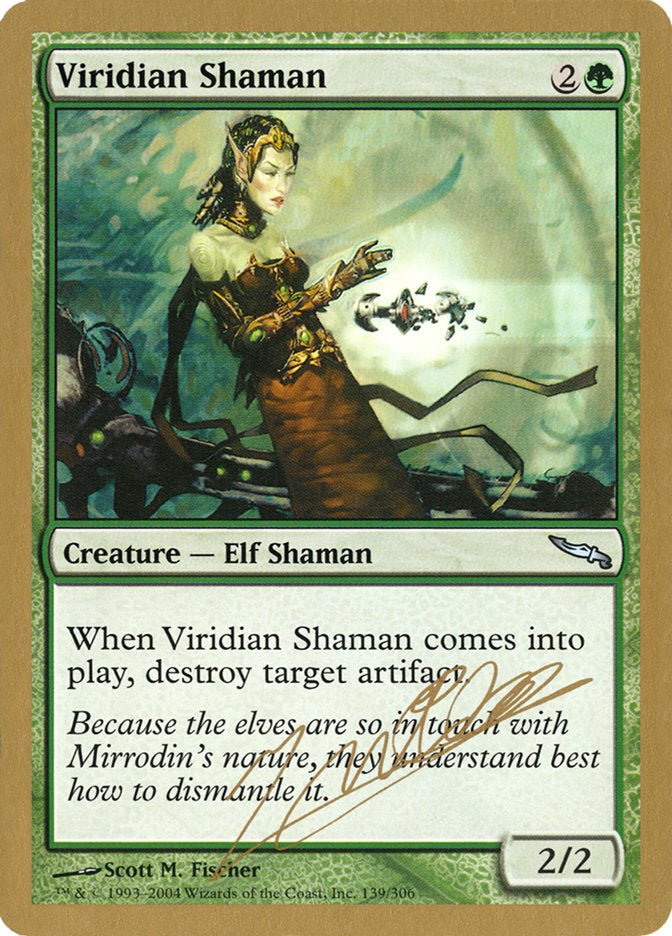 Viridian Shaman (Julien Nuijten) [World Championship Decks 2004] | Good Games Cannington