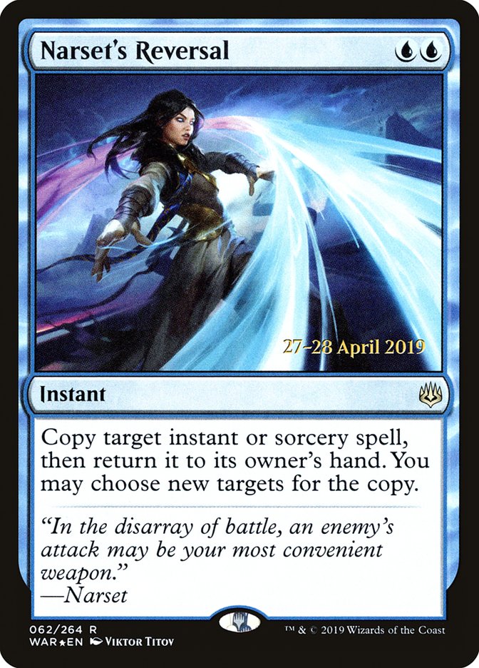 Narset's Reversal [War of the Spark Prerelease Promos] | Good Games Cannington