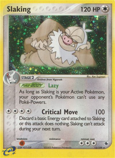 Slaking (12/109) [EX: Ruby & Sapphire] | Good Games Cannington