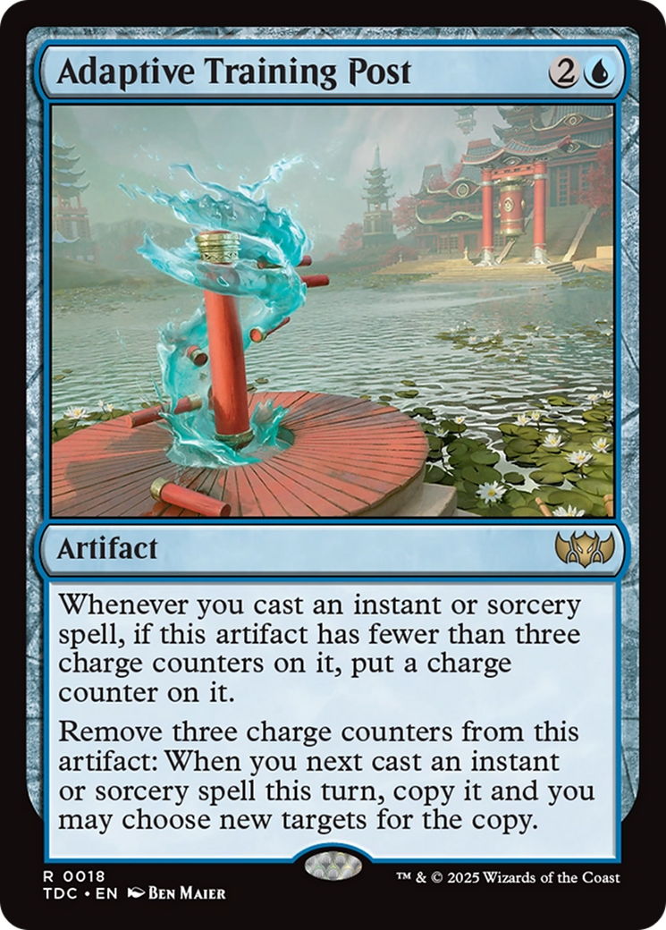 Adaptive Training Post [Tarkir: Dragonstorm Commander] | Good Games Cannington