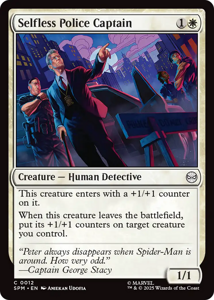 Selfless Police Captain [Marvel's Spider-Man] | Good Games Cannington