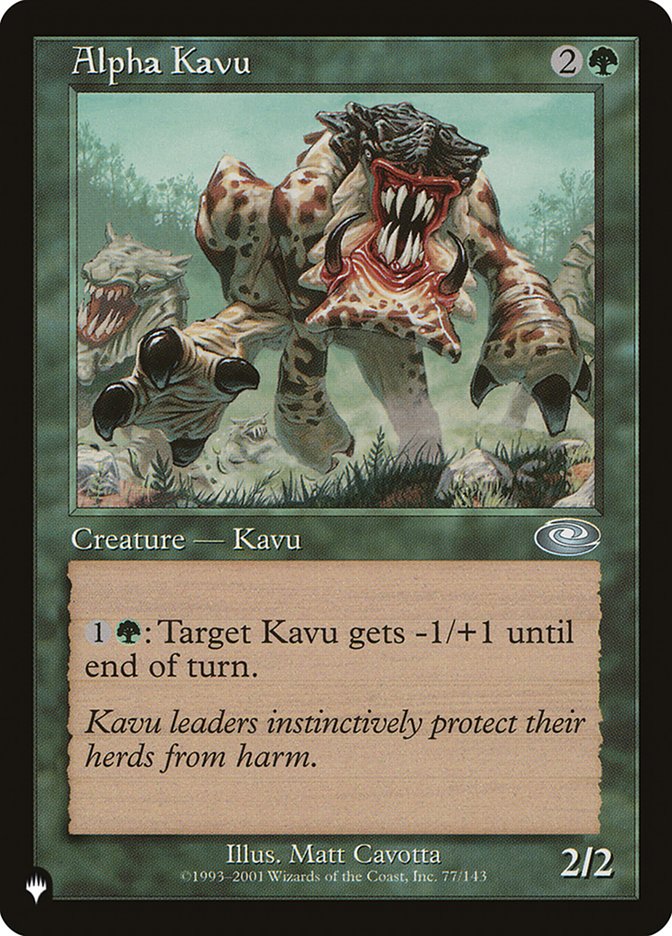 Alpha Kavu [The List] | Good Games Cannington