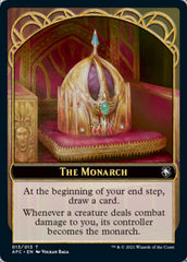 Dragon Spirit // The Monarch Double-Sided Token [Dungeons & Dragons: Adventures in the Forgotten Realms Commander Tokens] | Good Games Cannington