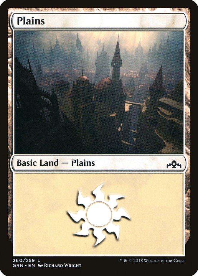 Plains (260) [Guilds of Ravnica] | Good Games Cannington