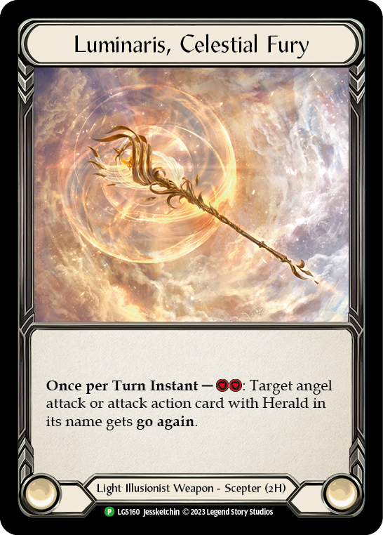 Luminaris, Celestial Fury [LGS160] (Promo)  Cold Foil | Good Games Cannington