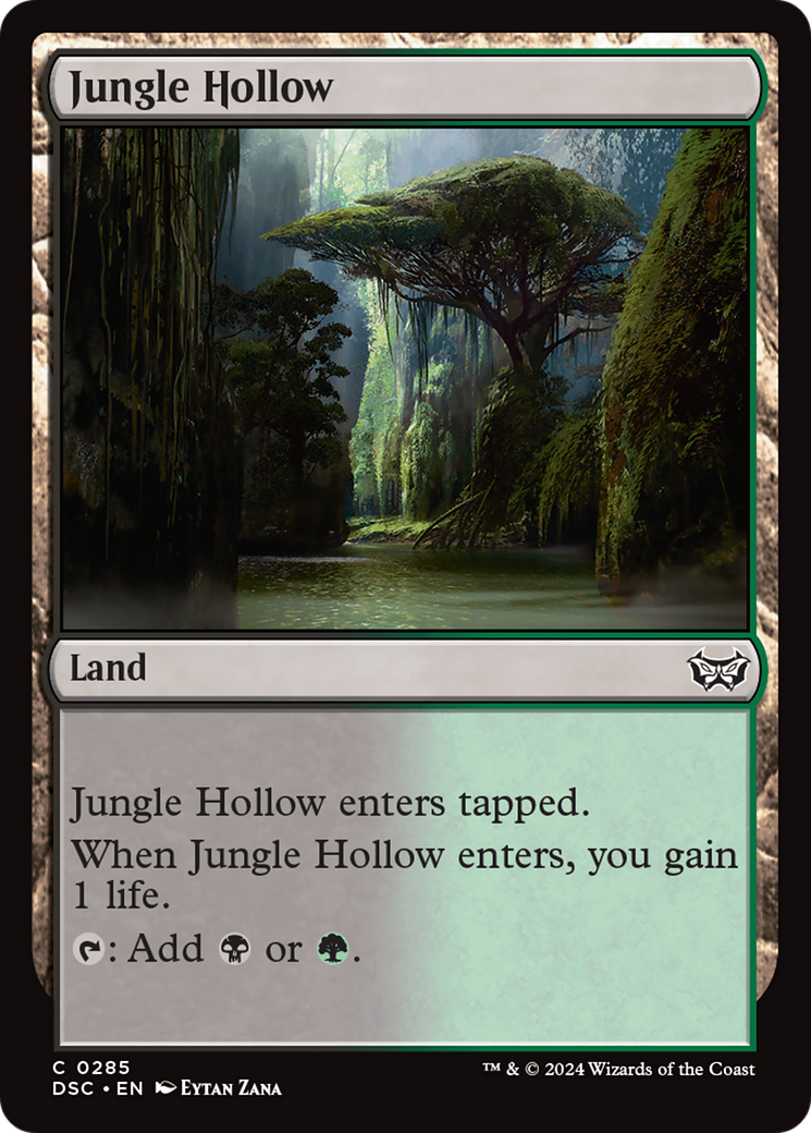 Jungle Hollow [Duskmourn: House of Horror Commander] | Good Games Cannington