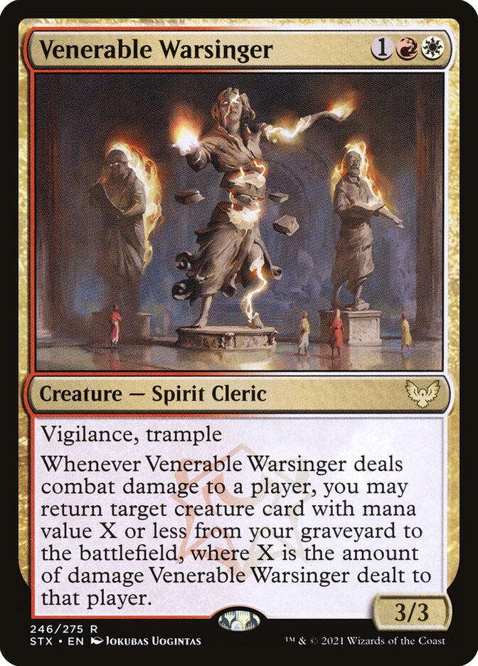 Venerable Warsinger 246 (Strixhaven: School of Mages)  | Good Games Cannington