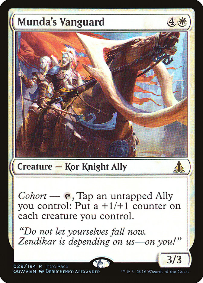 Munda's Vanguard (Intro Pack) [Oath of the Gatewatch Promos] | Good Games Cannington