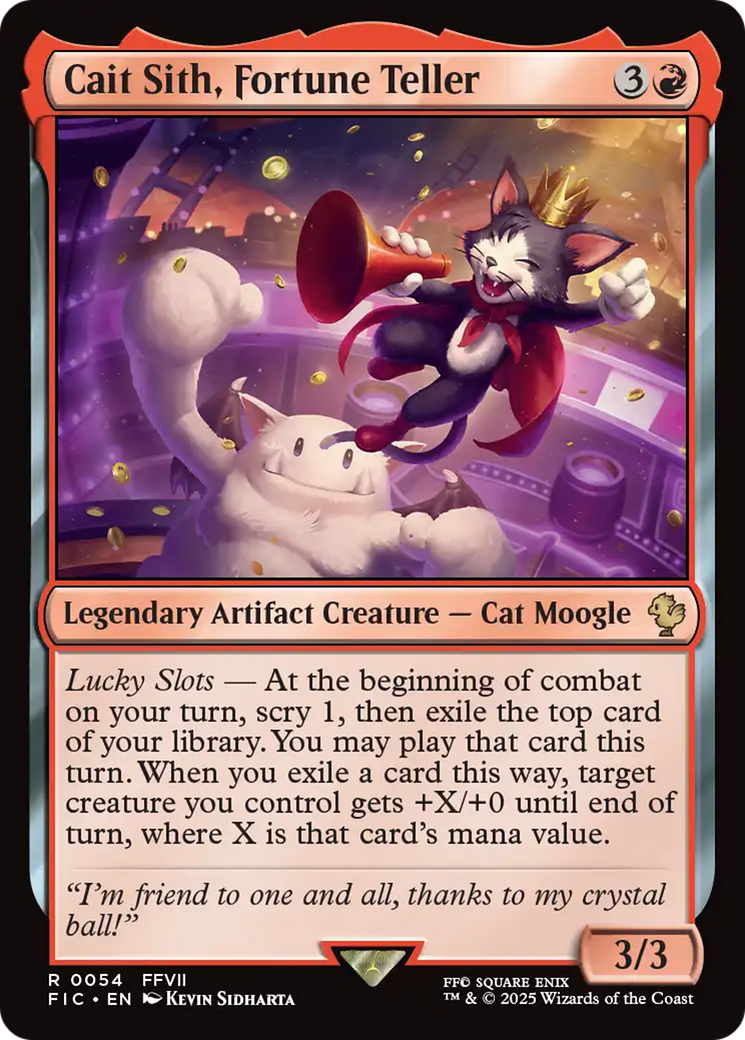 Cait Sith, Fortune Teller [FINAL FANTASY Commander] | Good Games Cannington