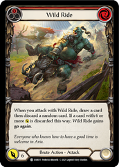 Wild Ride (Red) [EVR011] (Everfest)  1st Edition Rainbow Foil | Good Games Cannington