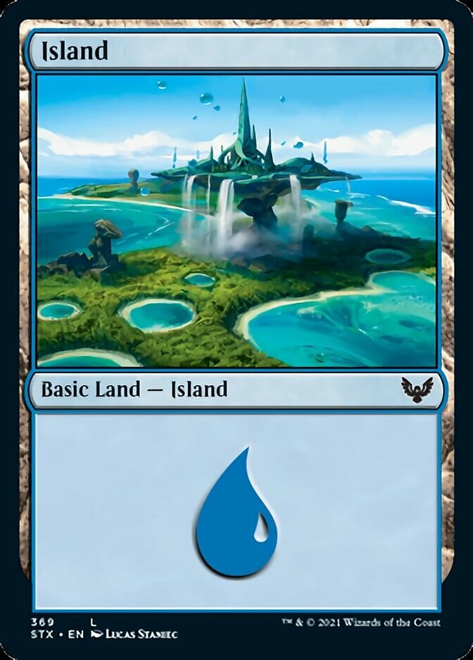 Island (369) [Strixhaven: School of Mages] | Good Games Cannington