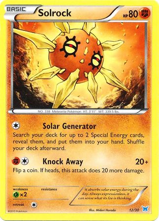 Solrock (12/30) [XY: Trainer Kit 2 - Latios] | Good Games Cannington