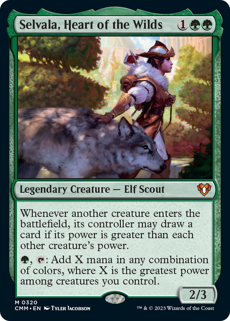 Selvala, Heart of the Wilds [Commander Masters] | Good Games Cannington
