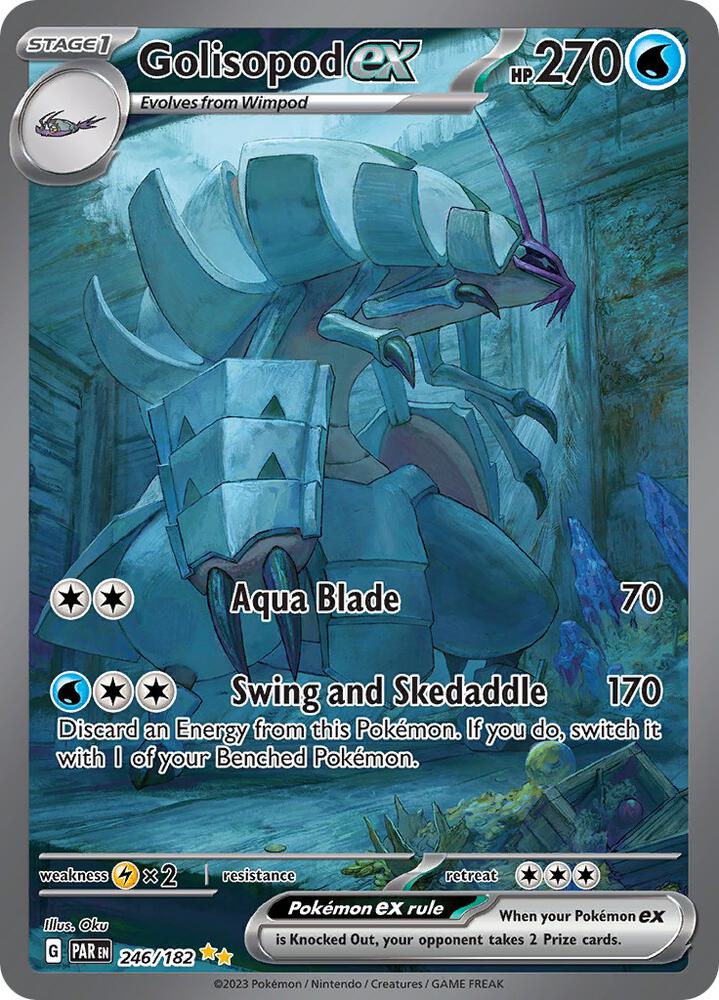 Golisopod ex 246/182 (SV04: Paradox Rift)  - Holofoil | Good Games Cannington