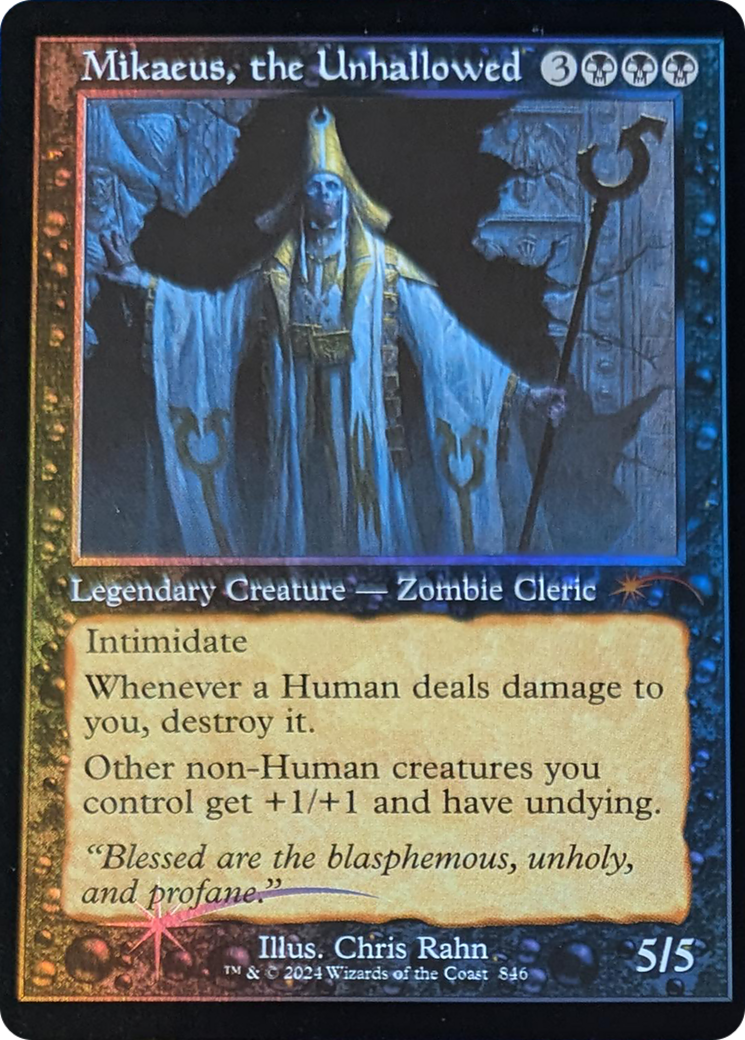 Mikaeus, the Unhallowed (Retro Frame) [Secret Lair Drop Series] | Good Games Cannington