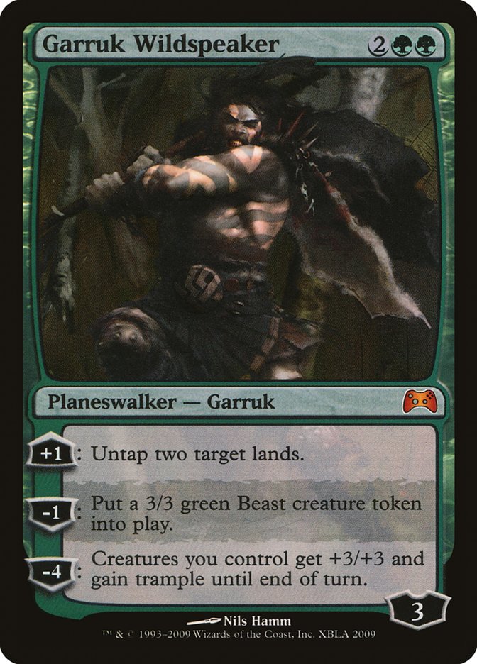 Garruk Wildspeaker (Duels of the Planeswalkers Promos) [Duels of the Planeswalkers Promos 2009] | Good Games Cannington