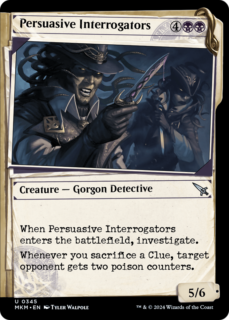 Persuasive Interrogators (Showcase) [Murders at Karlov Manor] | Good Games Cannington