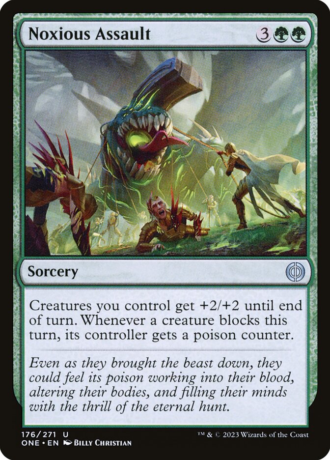 Noxious Assault 176 (Phyrexia: All Will Be One)  | Good Games Cannington