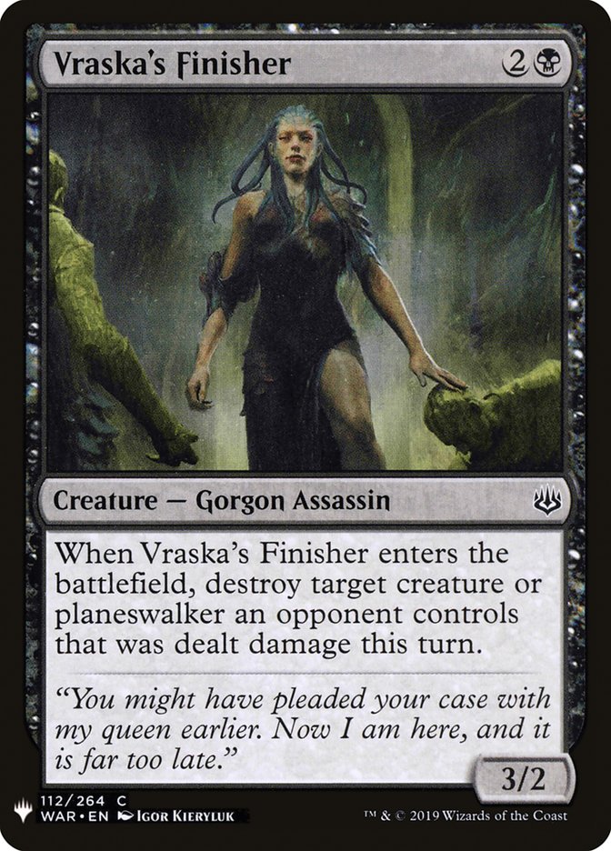 Vraska's Finisher [Mystery Booster] | Good Games Cannington