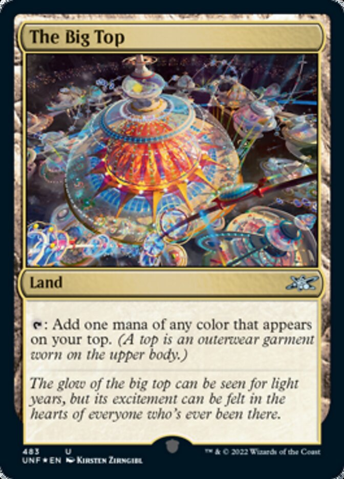 The Big Top (Galaxy Foil) [Unfinity] | Good Games Cannington