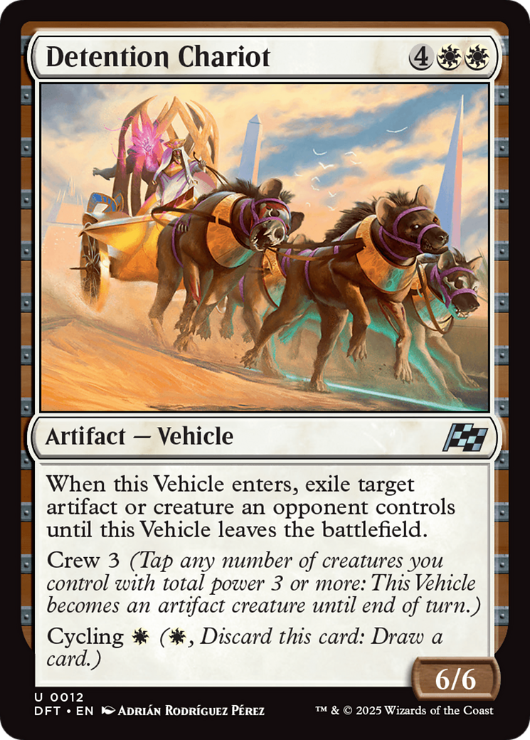Detention Chariot [Aetherdrift] | Good Games Cannington