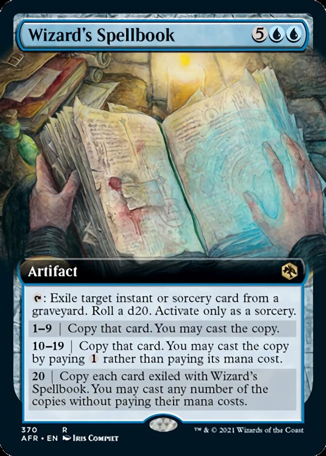 Wizard's Spellbook (Extended Art) [Dungeons & Dragons: Adventures in the Forgotten Realms] | Good Games Cannington