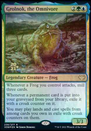 Grolnok, the Omnivore [Innistrad: Crimson Vow Prerelease Promos] | Good Games Cannington
