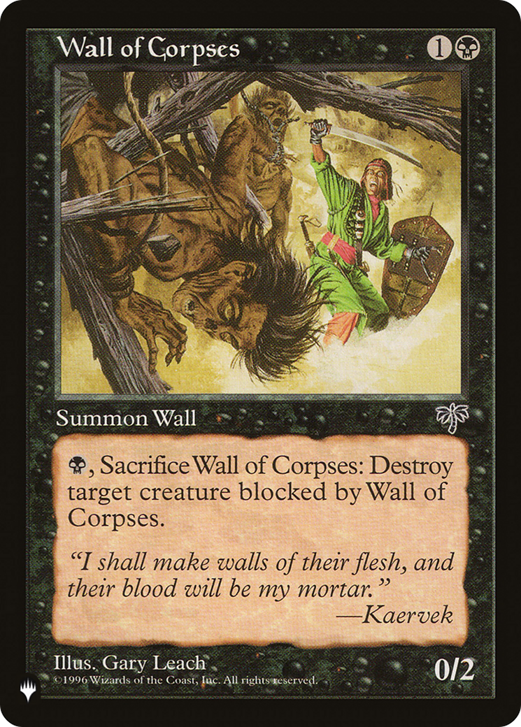 Wall of Corpses [The List] | Good Games Cannington