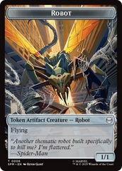 Food // Robot Double-Sided Token [Marvel's Spider-Man Tokens] | Good Games Cannington