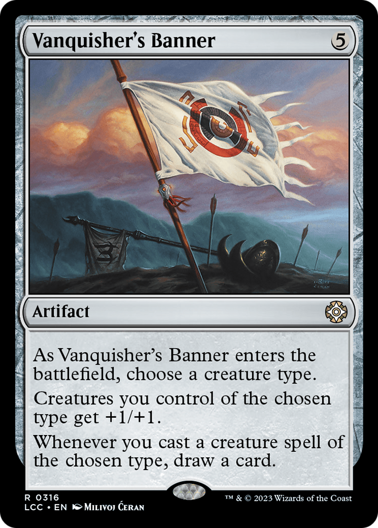 Vanquisher's Banner [The Lost Caverns of Ixalan Commander] | Good Games Cannington