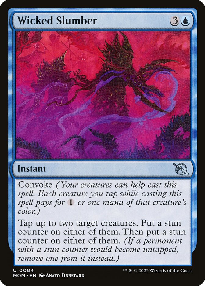 Wicked Slumber 84 (March of the Machine)  - Foil | Good Games Cannington