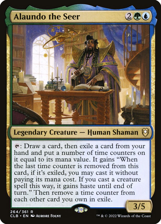 Alaundo the Seer 264 (Commander Legends: Battle for Baldur's Gate)  | Good Games Cannington