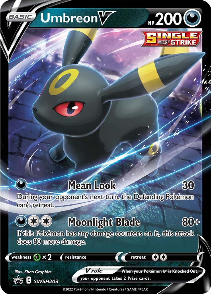 Umbreon V (SWSH203) [Sword & Shield: Black Star Promos] | Good Games Cannington