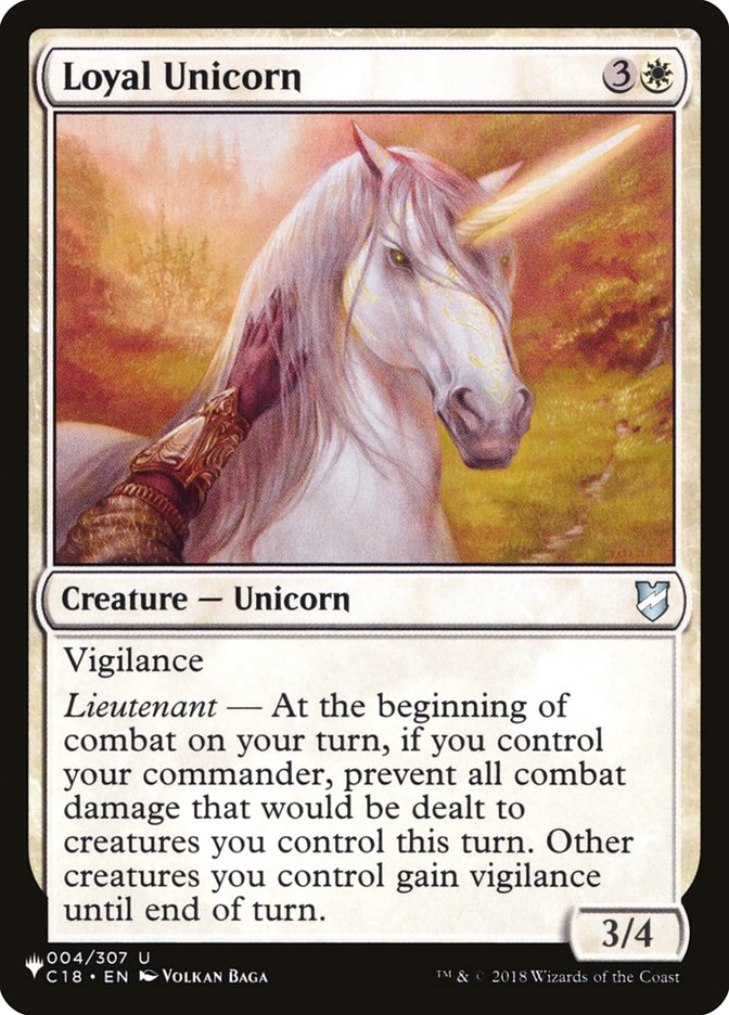 Loyal Unicorn [The List] | Good Games Cannington