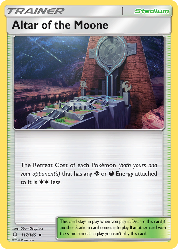 Altar of the Moone (117/145) [Sun & Moon: Guardians Rising] | Good Games Cannington