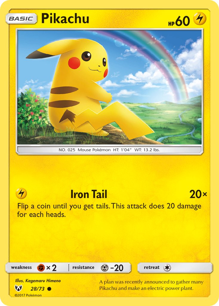 Pikachu (28/73) (Water Web Holo) [Miscellaneous Cards] | Good Games Cannington
