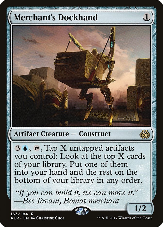 Merchant's Dockhand 163 (Aether Revolt)  | Good Games Cannington