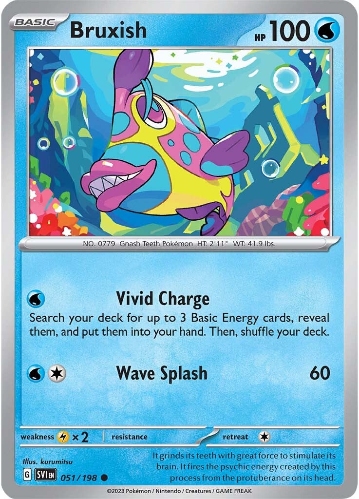 Bruxish (051/198) [Scarlet & Violet: Base Set] | Good Games Cannington